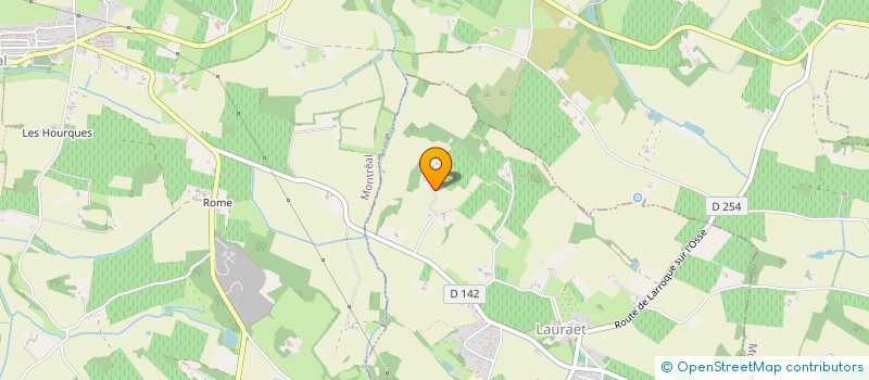 localisation de l'entreprise BUL-IMMO  LAGRAULET-DU-GERS