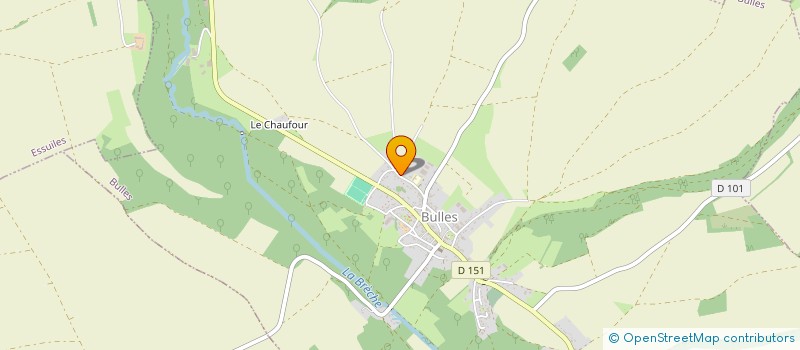 localisation de l'entreprise BUL SERVICES  BULLES