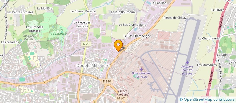 localisation de l'entreprise BULAPI & ONIDOO-TOURS à TOURS