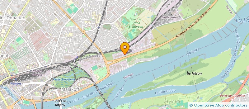 localisation de l'entreprise BULBAK BATIMENT à NANTES