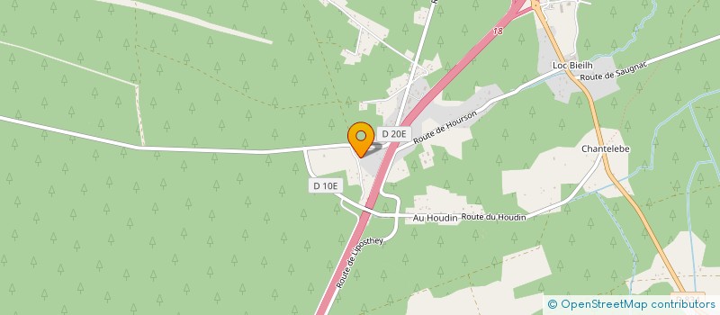 localisation de l'entreprise BULBES&FLEURS à SAUGNAC-ET-MURET