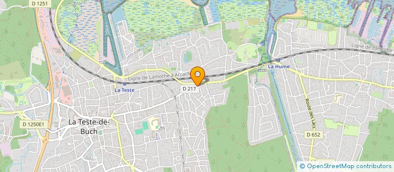 localisation de l'entreprise BULBUCK à LA TESTE-DE-BUCH