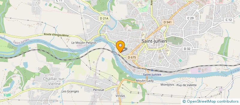 localisation de l'entreprise BULBULUM à SAINT-JUNIEN