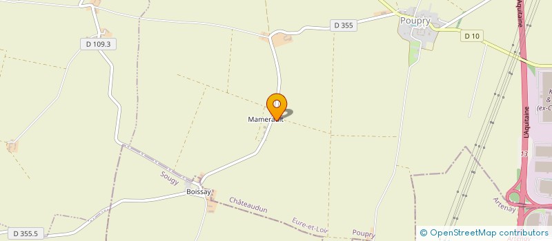 localisation de l'entreprise BULCOURS PERE ET FILS à EOLE-EN-BEAUCE