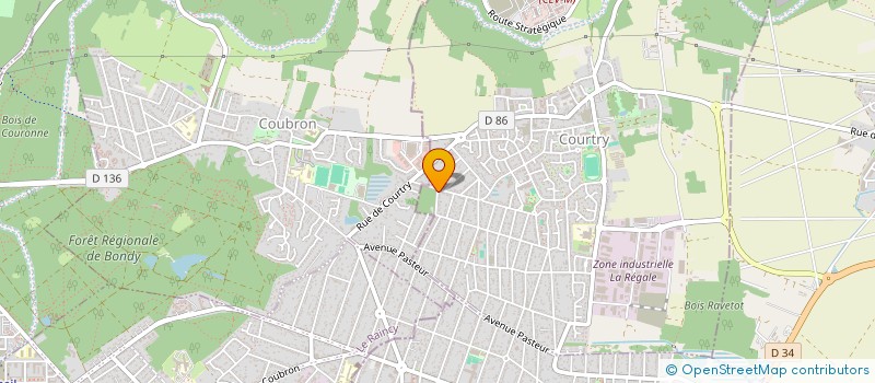 localisation de l'entreprise BULDING PRO à COURTRY