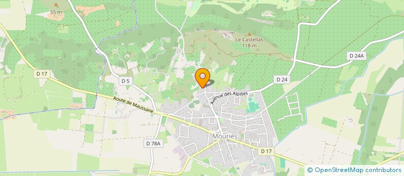 localisation de l'entreprise BULEO REVETEMENTS à MOURIES