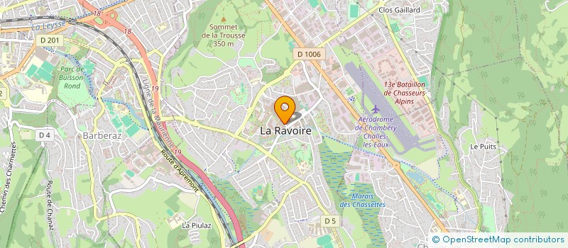 localisation de l'entreprise BULESTIA  LA RAVOIRE