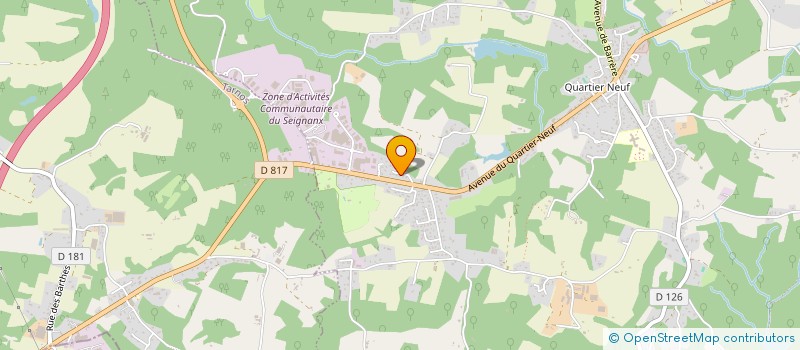 localisation de l'entreprise BULET  STE-MARIE-DE-GOSSE