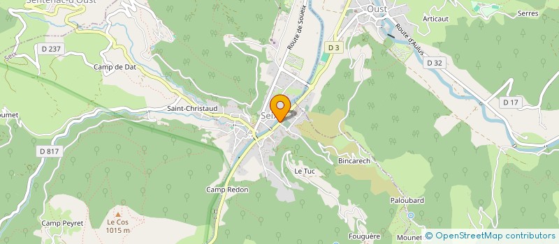 localisation de l'entreprise BULINA-BOULE-ZAMUNER INFIRMIERS à SEIX