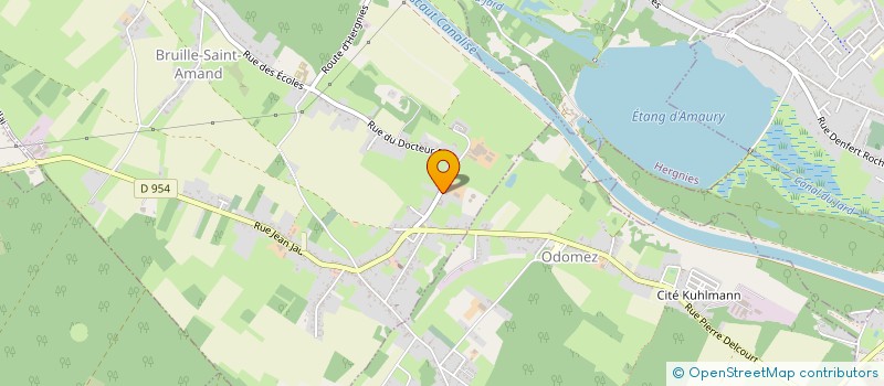 localisation de l'entreprise BULION METHANISATION  BRUILLE-SAINT-AMAND