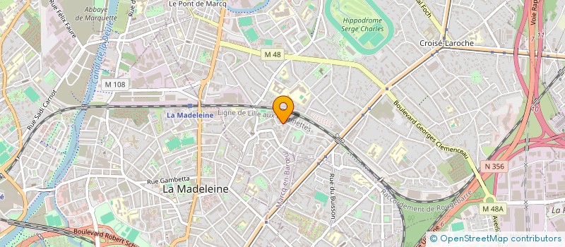 localisation de l'entreprise BULIT à MARCQ-EN-BARŒUL