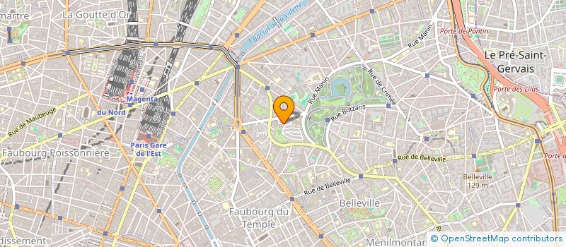 localisation de l'entreprise BULK  PARIS