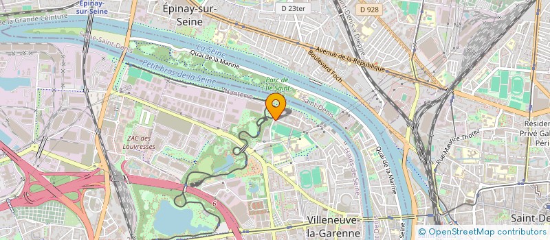 localisation de l'entreprise BULL 2 R à VILLENEUVE-LA-GARENNE