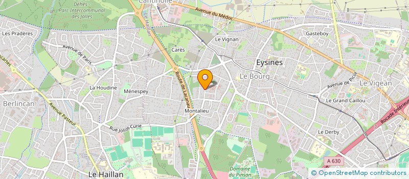 localisation de l'entreprise BULL  BORDEAUX