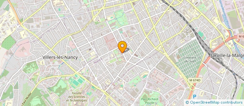 localisation de l'entreprise BULL&BEAR  NANCY