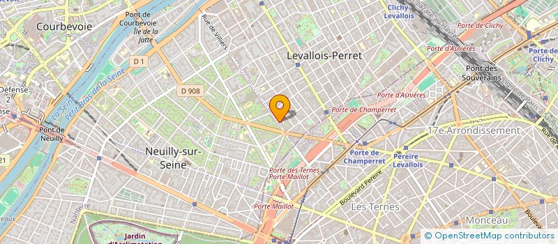 localisation de l'entreprise BULL INVEST à LEVALLOIS-PERRET