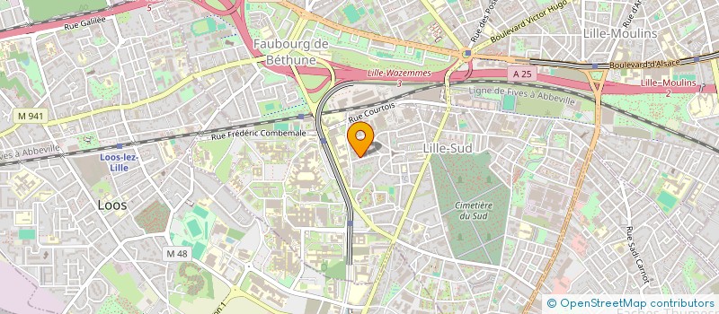 localisation de l'entreprise BULL & KO à LILLE