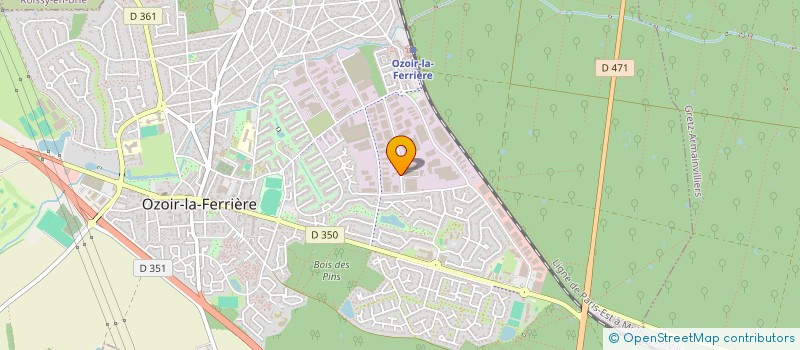 localisation de l'entreprise BULL METAL  OZOIR-LA-FERRIERE