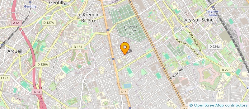 localisation de l'entreprise BULLDOG RIDERS à VILLEJUIF
