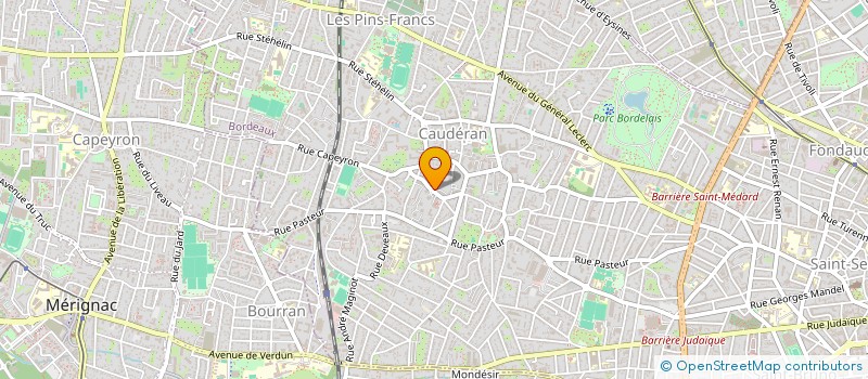 localisation de l'entreprise BULLE 2  BORDEAUX