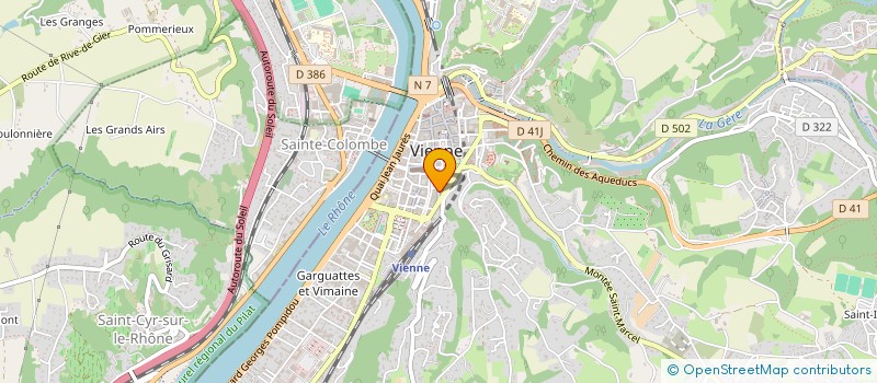 localisation de l'entreprise BULLE à VIENNE