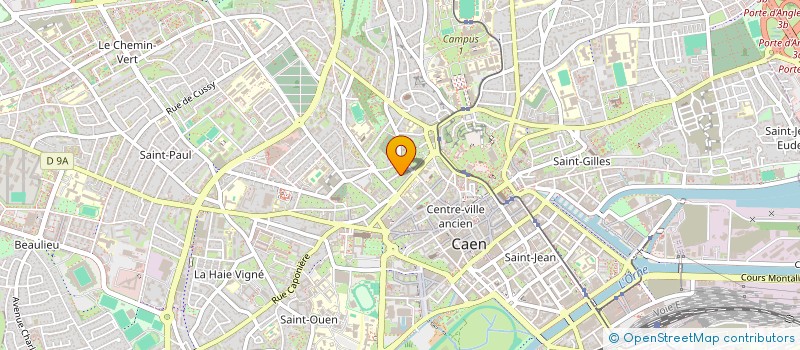 localisation de l'entreprise BULLE à CAEN