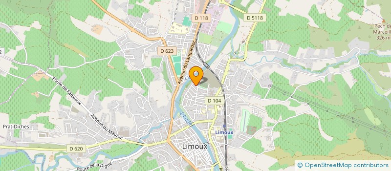 localisation de l'entreprise BULLE ATYPIQUE à LIMOUX