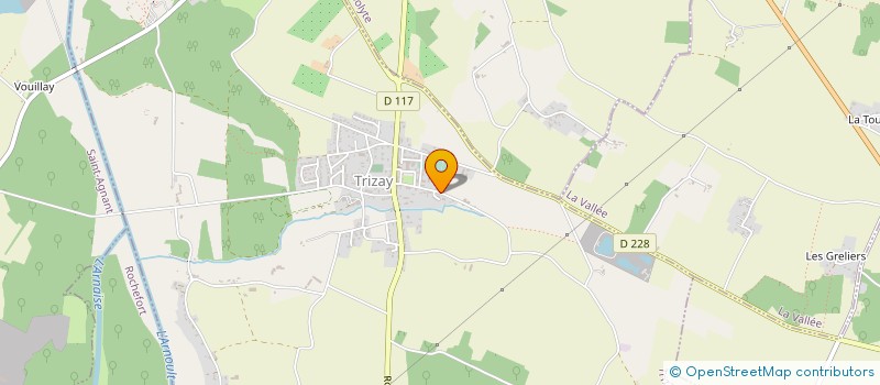 localisation de l'entreprise BULLE BEAUTE  TRIZAY