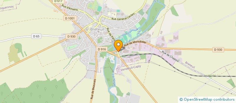 localisation de l'entreprise BULLE BIEN-ETRE DE BRETEUIL  BRETEUIL