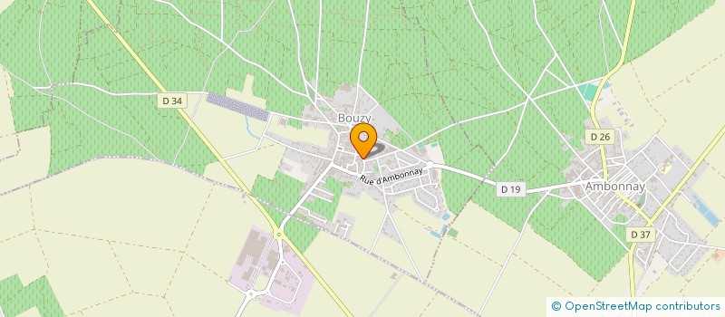 localisation de l'entreprise BULLE CONFORT  BOUZY