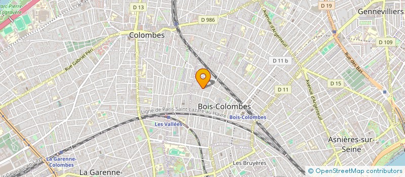 localisation de l'entreprise BULLE D'AMOUR à BOIS-COLOMBES