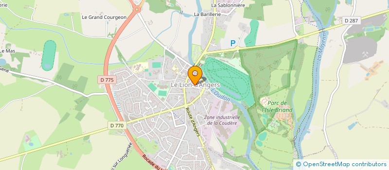 localisation de l'entreprise BULLE D'AMOUR à LONGUENEE-EN-ANJOU