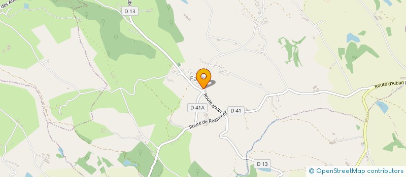 localisation de l'entreprise BULLE D'AMOUR  FAUCH