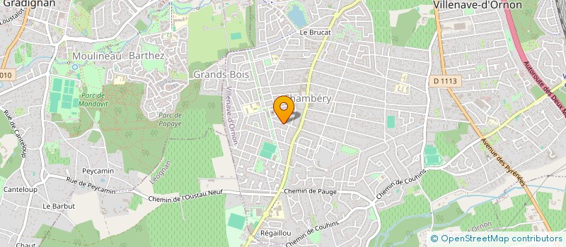 localisation de l'entreprise BULLE D'ART' GILE  VILLENAVE-D'ORNON