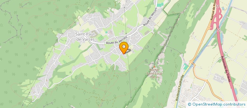 localisation de l'entreprise BULLE D'AVENTURE  SAINT-MARTIN-D'HERES