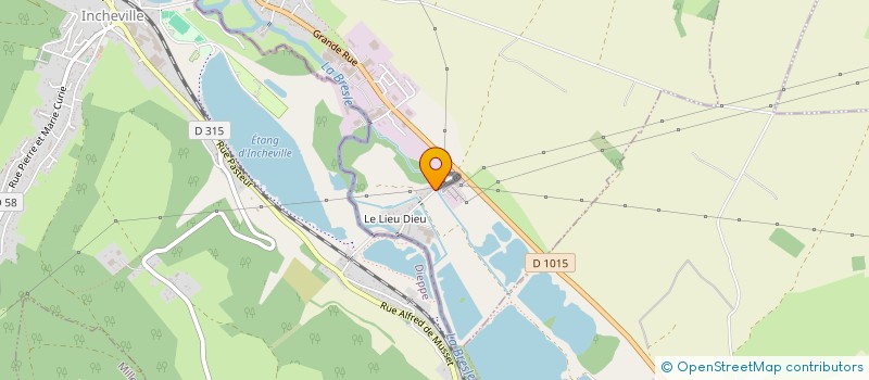 localisation de l'entreprise BULLE D'EAU  BEAUCHAMPS