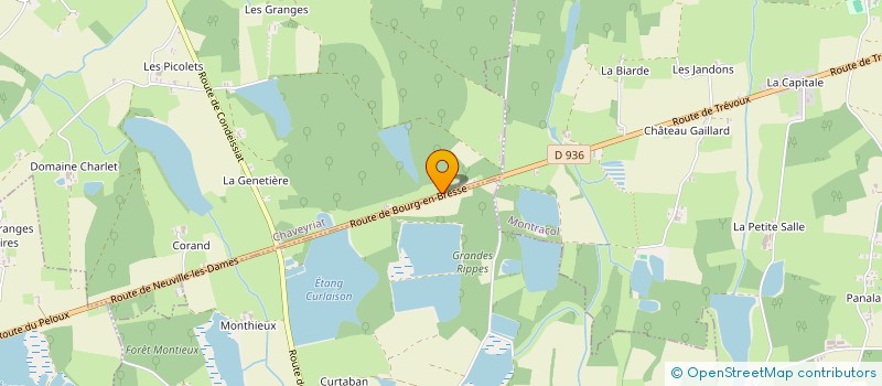 localisation de l'entreprise BULLE D'EVEIL à MEZERIAT