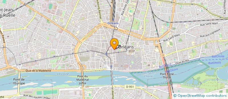 localisation de l'entreprise BULLE D'HAIR à ORLEANS