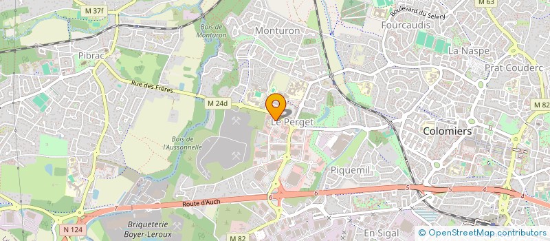localisation de l'entreprise BULLE D'HAIR à COLOMIERS