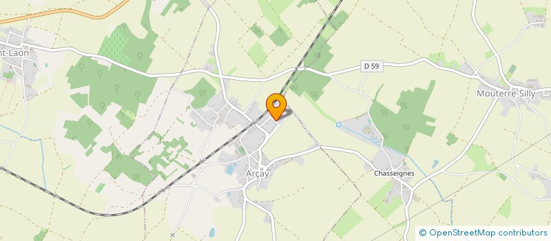 localisation de l'entreprise BULLE D'HAIR MARION  ARCAY