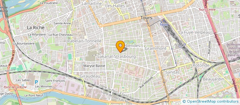 localisation de l'entreprise BULLE D'IMM  TOURS