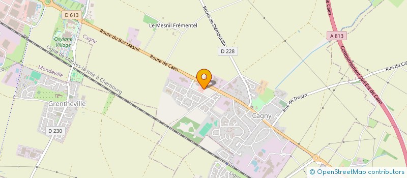 localisation de l'entreprise BULLE D'R  BOURGUEBUS