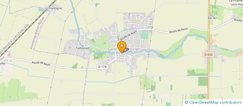 localisation de l'entreprise BULLE D R JOY  SAINT-SYMPHORIEN