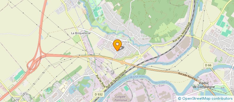 localisation de l'entreprise BULLE D'UN JOUR  CLAIROIX