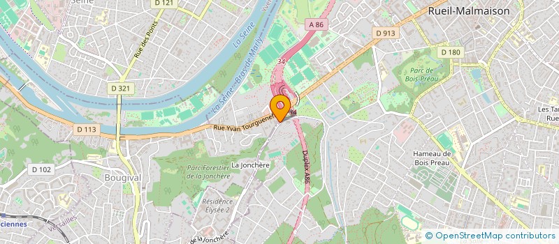localisation de l'entreprise BULLE DE BEAUTE POUR TOUS à BOUGIVAL