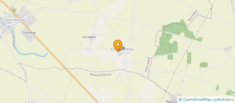 localisation de l'entreprise BULLE DE CHAT  MAUZE-SUR-LE-MIGNON