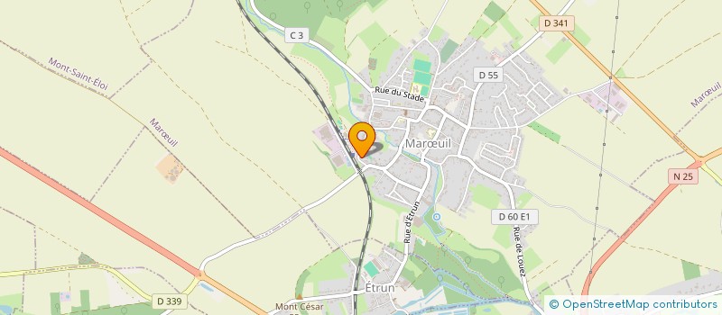 localisation de l'entreprise BULLE DE COULEURS  MARUIL