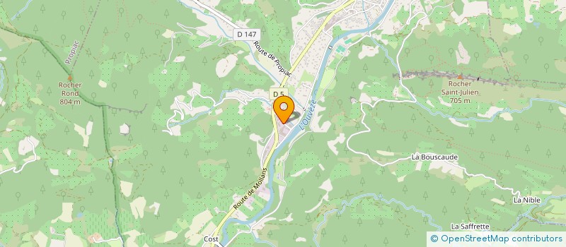 localisation de l'entreprise BULLE DE SANTE  BUIS-LES-BARONNIES