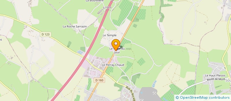 localisation de l'entreprise BULLE DE SERVICES à MOZE-SUR-LOUET