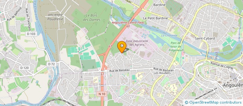 localisation de l'entreprise BULLE DES SAVOIRS à ANGOULEME